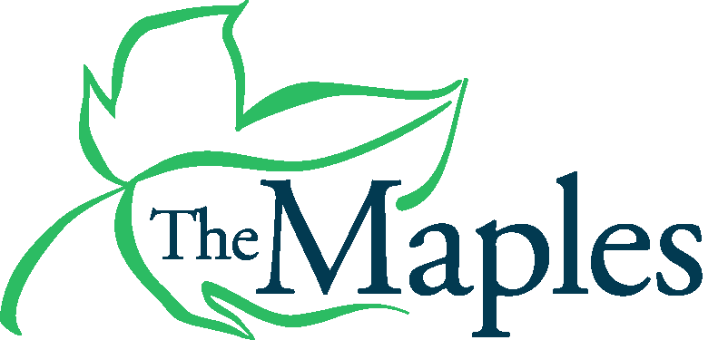 The Maples of Stoneleigh - Memory Care - Logo Green and Navy